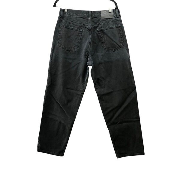 Vintage Calvin Klein Easy Fit Jean Mens 33x30 Black Wash Rigid Cotton Relaxed - Picture 2 of 11